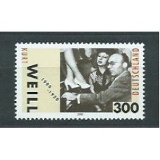 Alemania Federal Correo 2000 Yvert 1932 ** Mnh Música