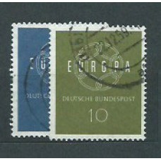 Alemania Federal Correo 1959 Yvert 193/4 usado