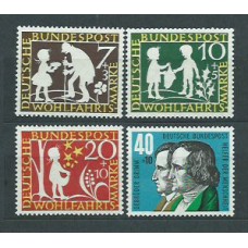 Alemania Federal Correo 1959 Yvert 195/8 ** Mnh