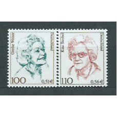 Alemania Federal Correo 2000 Yvert 1981/2 ** Mnh Personajes