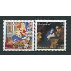 Alemania Federal Correo 2001 Yvert 2060/1 ** Mnh Navidad