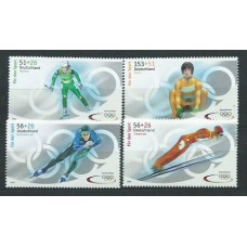 Alemania Federal Correo 2002 Yvert 2067/70 ** Mnh Juegos Olimpicos de Invierno Lake City