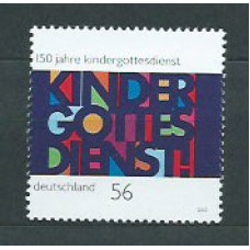 Alemania Federal Correo 2002 Yvert 2084 ** Mnh