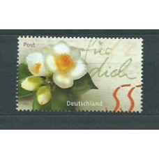 Alemania Federal Correo 2004 Yvert 2239 ** Mnh Flores