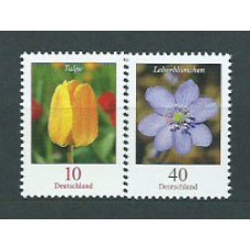 Alemania Federal Correo 2005 Yvert 2309/10 ** Mnh Flores