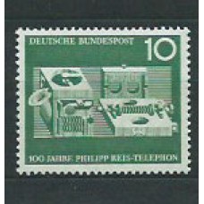 Alemania Federal Correo 1961 Yvert 245 ** Mnh