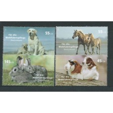 Alemania Federal Correo 2007 Yvert 2455/8 ** Mnh Fauna