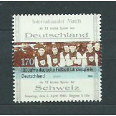 Alemania Federal Correo 2008 Yvert 2483 ** Mnh Fútbol