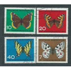 Alemania Federal Correo 1962 Yvert 248/51 usado