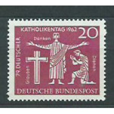 Alemania Federal Correo 1962 Yvert 253 ** Mnh Religión