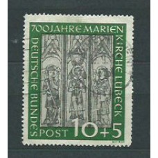 Alemania Federal Correo 1951 Yvert 25 usado