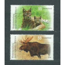 Alemania Federal Correo 2012 Yvert 2737/8 ** Mnh Fauna