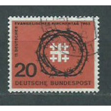 Alemania Federal Correo 1963 Yvert 277 usado