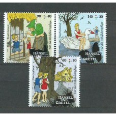 Alemania Federal Correo 2014 Yvert 2876/8 ** Mnh Hansel y Gretel