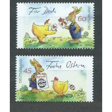 Alemania Federal Correo 2014 Yvert 2884/85 ** Mnh Felices Pascuas