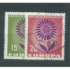 Alemania Federal Correo 1964 Yvert 313/4 usado