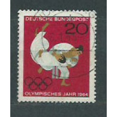 Alemania Federal Correo 1964 Yvert 319 usado