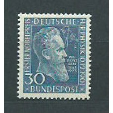 Alemania Federal Correo 1951 Yvert 33 * Mh Premio Nobel