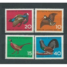 Alemania Federal Correo 1965 Yvert 330/3 ** Mnh Aves