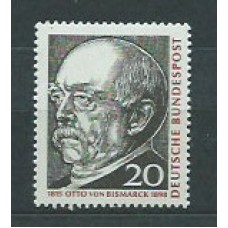 Alemania Federal Correo 1965 Yvert 334 ** Mnh Personaje