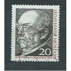 Alemania Federal Correo 1965 Yvert 334 usado