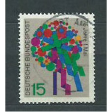 Alemania Federal Correo 1965 Yvert 336 usado