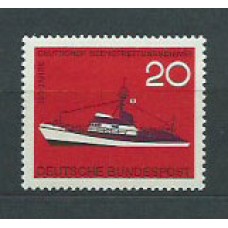 Alemania Federal Correo 1965 Yvert 339 ** Mnh Barco