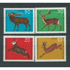 Alemania Federal Correo 1966 Yvert 364/7 ** Mnh Fauna