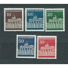 Alemania Federal Correo 1966 Yvert 368/71A ** Mnh