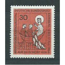 Alemania Federal Correo 1966 Yvert 372 ** Mnh Religión