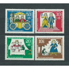 Alemania Federal Correo 1966 Yvert 380/3 ** Mnh cuentos