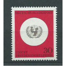 Alemania Federal Correo 1966 Yvert 384 ** Mnh Premio Nobel de la Paz