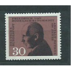 Alemania Federal Correo 1967 Yvert 402 ** Mnh Personaje