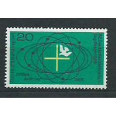 Alemania Federal Correo 1968 Yvert 433 ** Mnh Religión