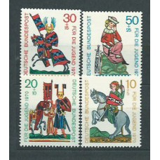 Alemania Federal Correo 1970 Yvert 475/8 ** Mnh