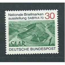 Alemania Federal Correo 1970 Yvert 482 ** Mnh Exposición filatelica