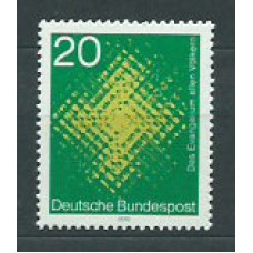 Alemania Federal Correo 1970 Yvert 494 ** Mnh Religión