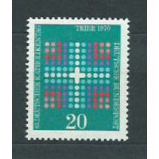 Alemania Federal Correo 1970 Yvert 495 ** Mnh Religión