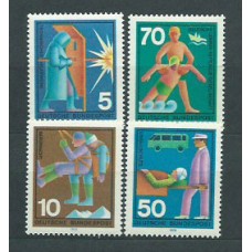 Alemania Federal Correo 1970 Yvert 497/500 ** Mnh