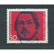 Alemania Federal Correo 1970 Yvert 521 usado