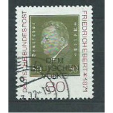 Alemania Federal Correo 1971 Yvert 523 usado