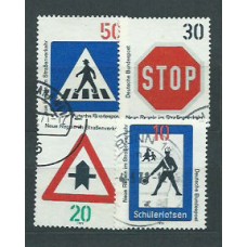 Alemania Federal Correo 1971 Yvert 528/31 usado