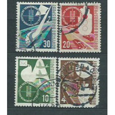 Alemania Federal Correo 1953 Yvert 53/6 usado