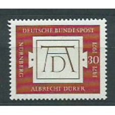 Alemania Federal Correo 1971 Yvert 541 ** Mnh