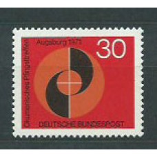 Alemania Federal Correo 1971 Yvert 543 ** Mnh