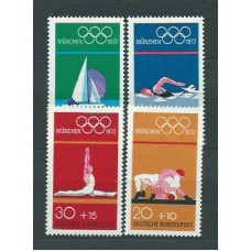 Alemania Federal Correo 1972 Yvert 570/3 ** Mnh Juegos Olimpicos de Munich