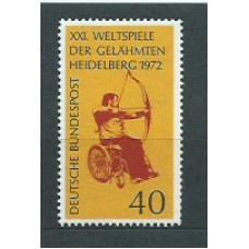 Alemania Federal Correo 1972 Yvert 579 ** Mnh