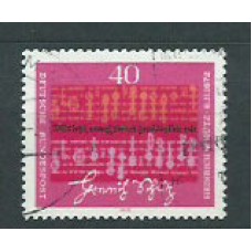 Alemania Federal Correo 1972 Yvert 591 usado