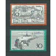 Alemania Federal Correo 1972 Yvert 596/7 ** Mnh Turismo