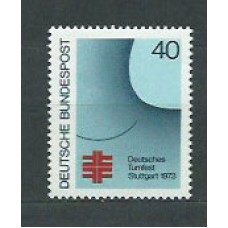 Alemania Federal Correo 1973 Yvert 613 ** Mnh Deporte Gimnasia